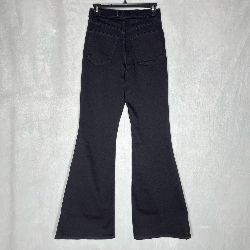 Abercrombie & Fitch Black Flare Ultra High Rise Jeans - Picture 8 of 8